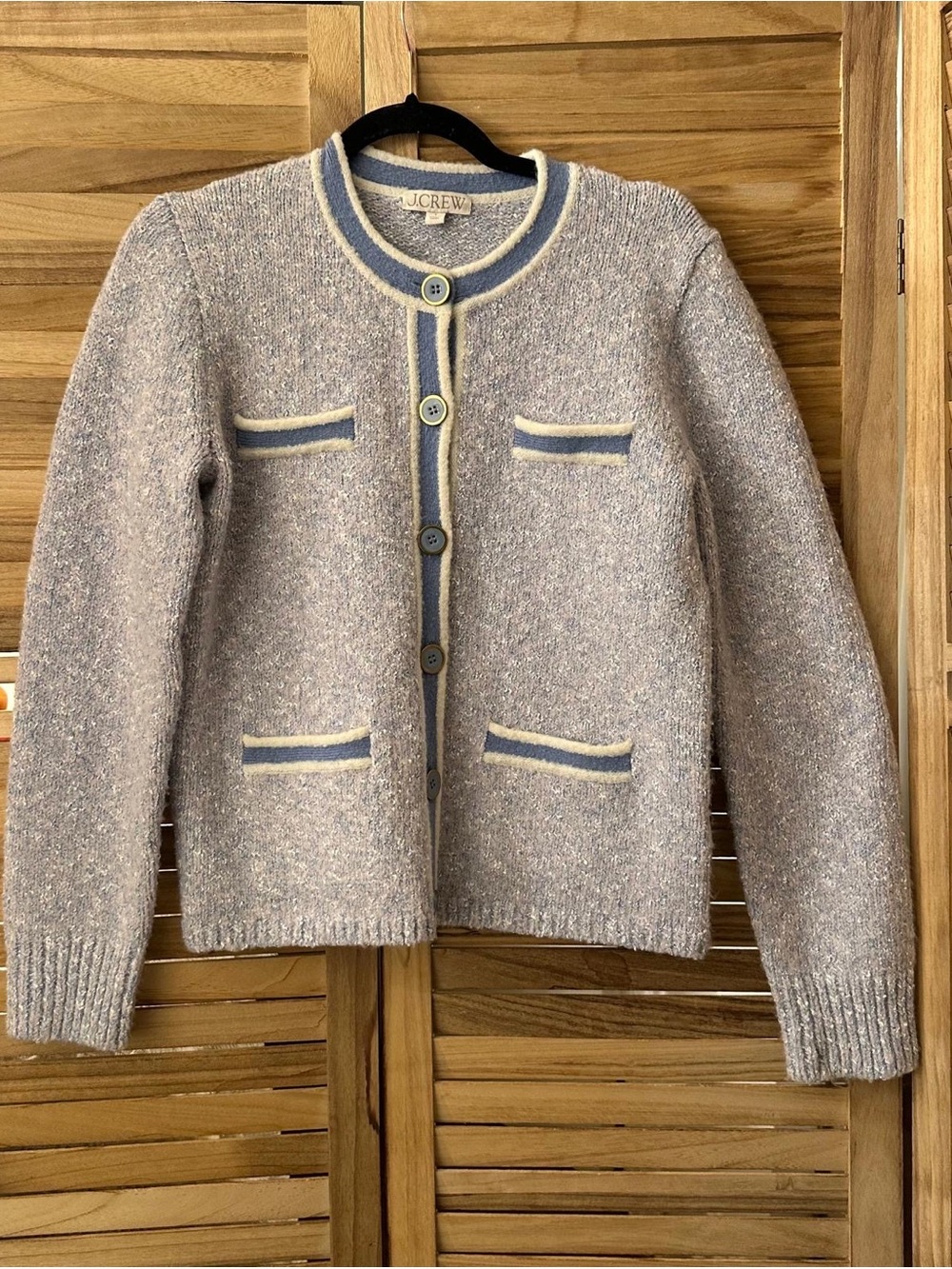J.Crew Marled Sweater Lady Jacket Size S - Picture 5 of 6